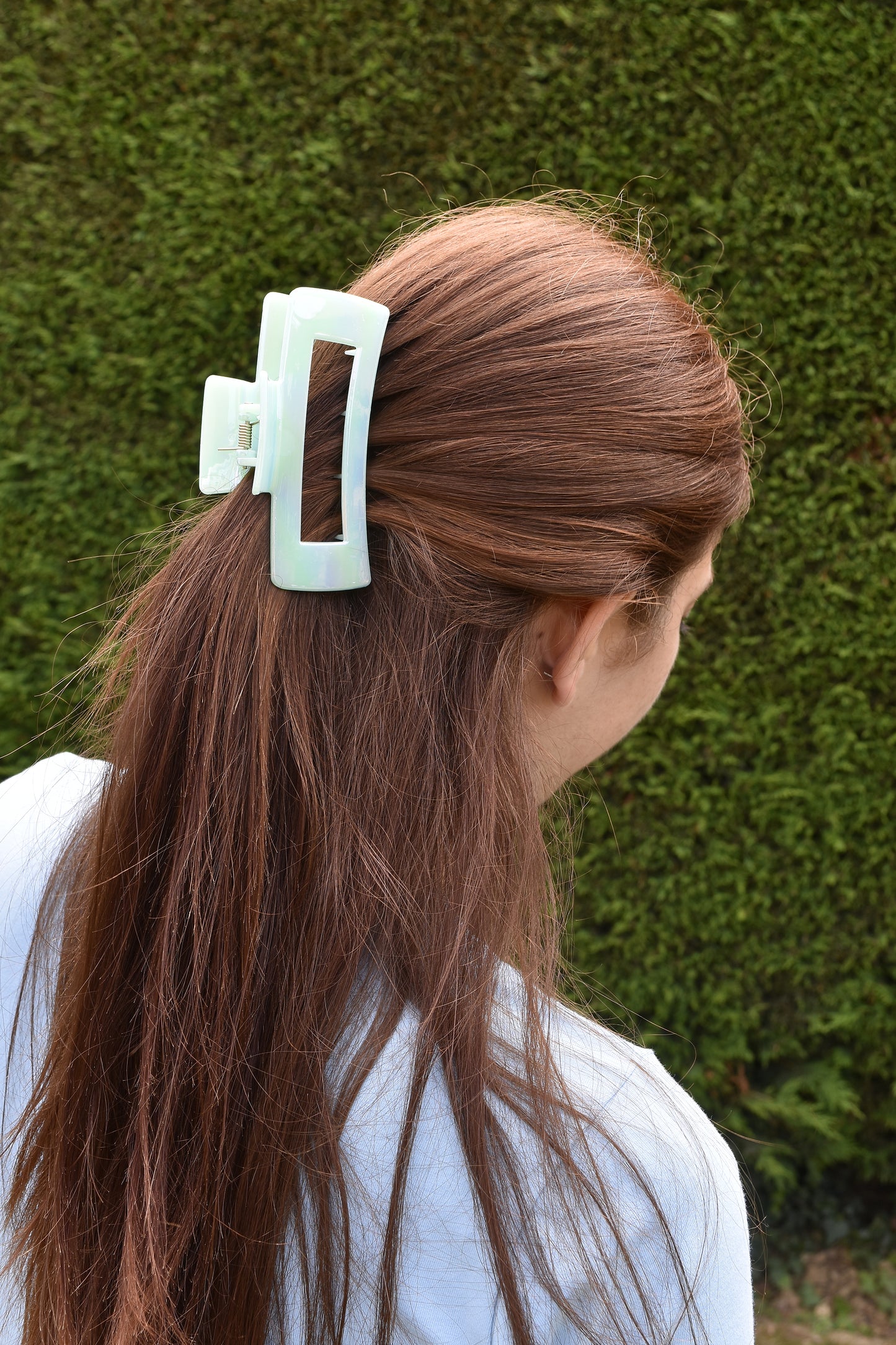 Pince à cheveux carré