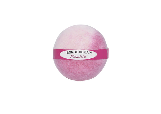 Bombe de bain framboise