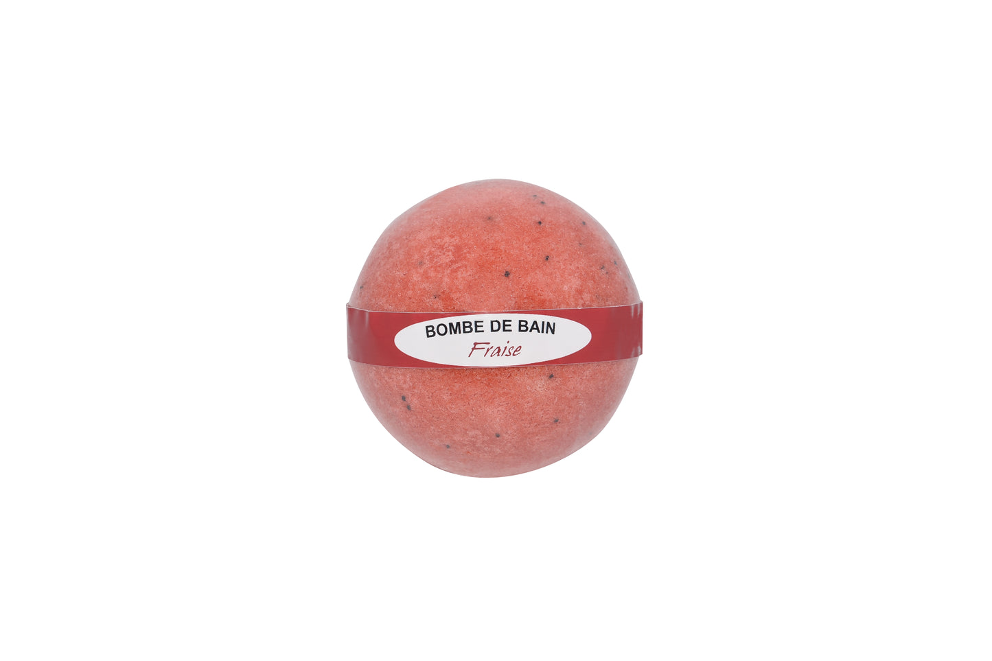 Bombe de bain fraise