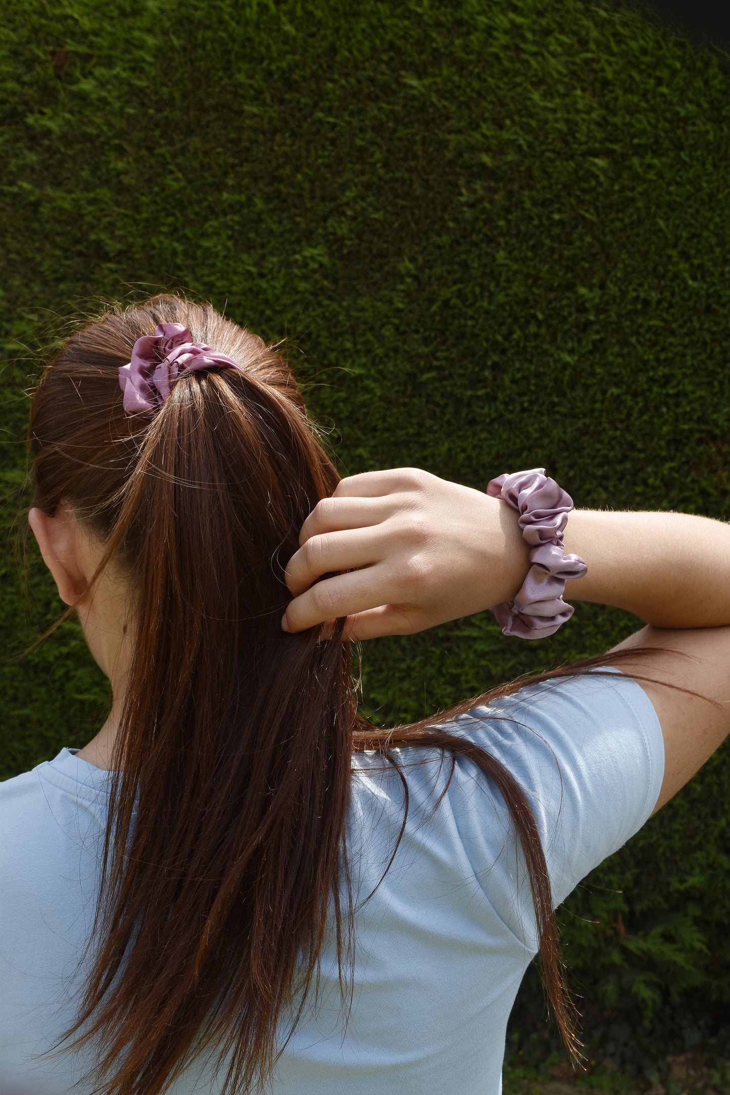 Chouchou nuances de violet